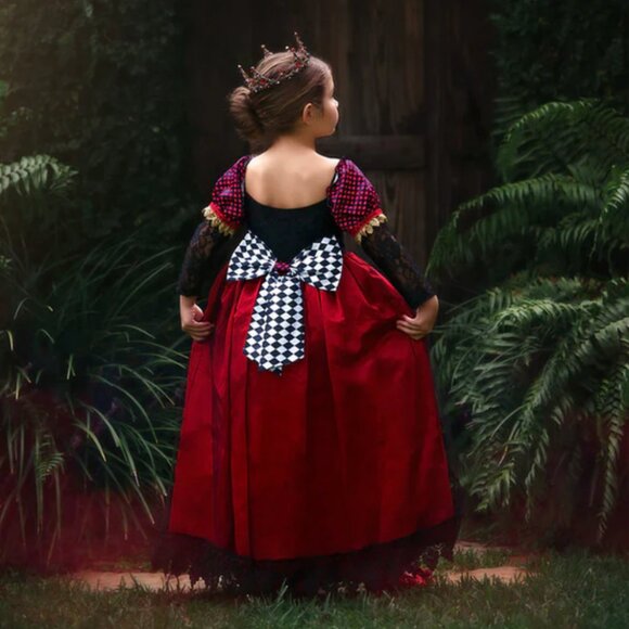 Trish Scully QUEEN OF HEARTS GIRLS COSTUME 6 - Picture 2 of 6